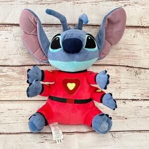 DISNEY Vintage Stitch In Supersuit Plush 16”